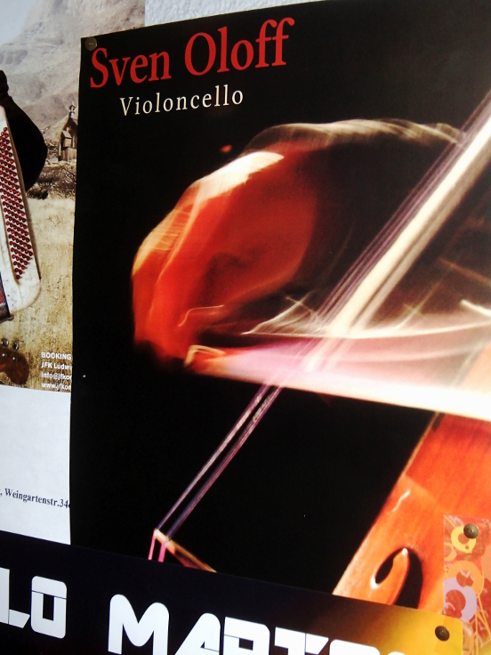 Sven Oloff Violoncello Rhythmus Bogen
