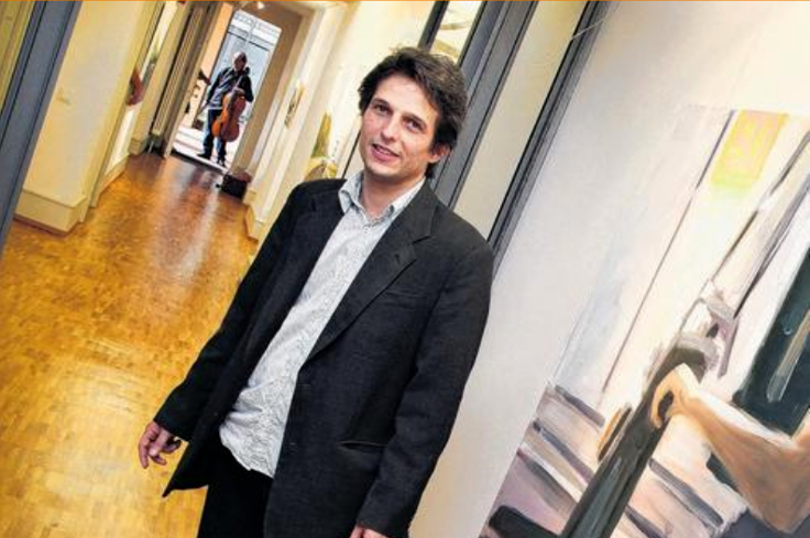 Martin Sander Vernissage Aenne Burda stift